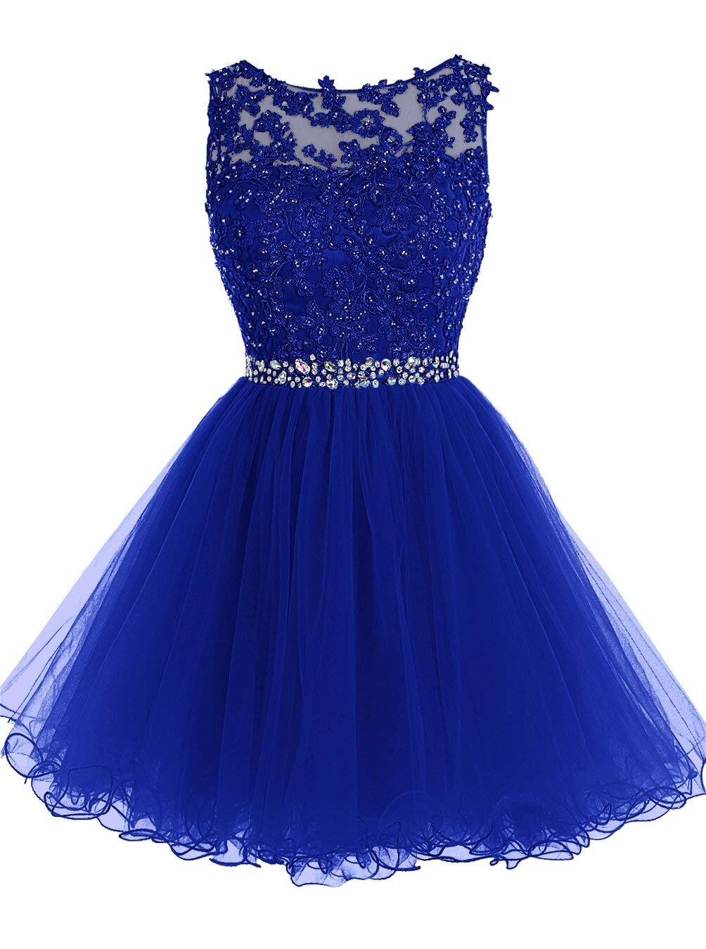 homecoming dresses in blue