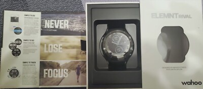 BRAND NEW Wahoo ELEMNT Rival Running , Cycling , Multisport GPS Smartwatch