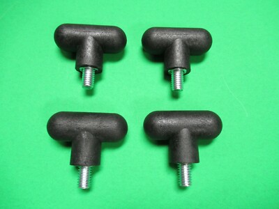 4 EACH T-KNOB ROUNDED 3/8-16 X 9/16 THREADS  TIME SHAVER H14 