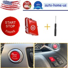 Car Steering Wheel M Mode Engine Start Stop Switch Button For Bmw E92 E90 M3 New
