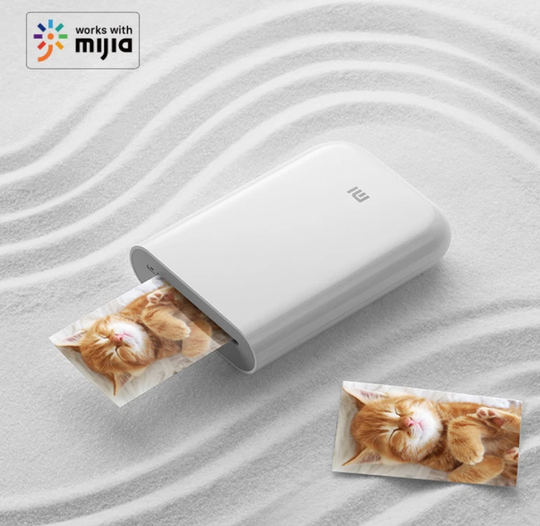 Xiaomi MI Portable Photo Printer Mini Pocket Photo Printer Wireless 400dpi ZINK - Image 2 of 4