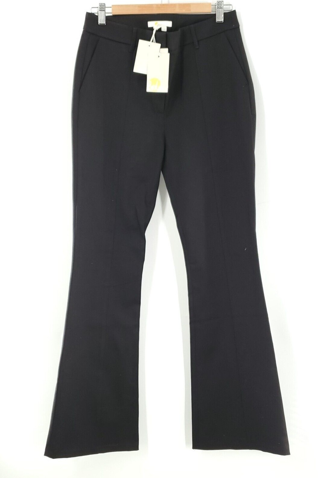 NWT Boden Women's Black Flare Dress Pants Size L eBay