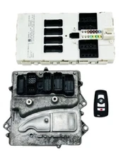 BMW F22 F30 F32 F15 F16 M235i 335i N55 ENGINE ECU DME FEM IGNITION KEY SET OEM