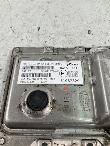 CENTRALINA MOTORE FIAT PUNTO EVO 51987329 - Foto 4 di 5