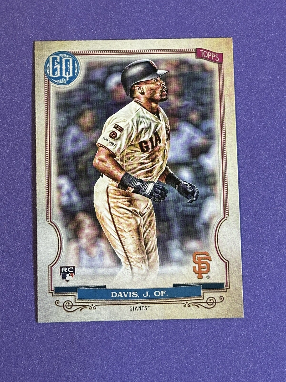 2020 Topps Gypsy Queen Jaylin Davis Rookie San Francisco Giants RC (R)