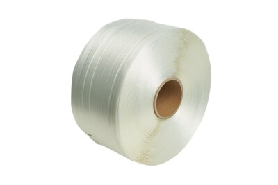 1x 600 m Umreifungsband Textil Verpackungsband Polyesterband Einwegband 19 mm