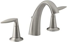 Alteo 8 in. Widespread 2-Handle Water-Saving Bathroom Faucet KOHLER 45102-4-CP