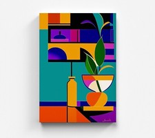 Matisse Leinwandbild Blume Wandbild Modern Art Leinwand Kunst Farbig Museum