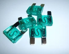 (5) Metra Install Bay 30 Amp MAXI Fuse Car Boat Auto Audio Large Ignition Fuses