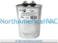 Jard Mars Mars2 Oval Run Capacitor 80 uf MFD 370 Volt VAC 12990 12090