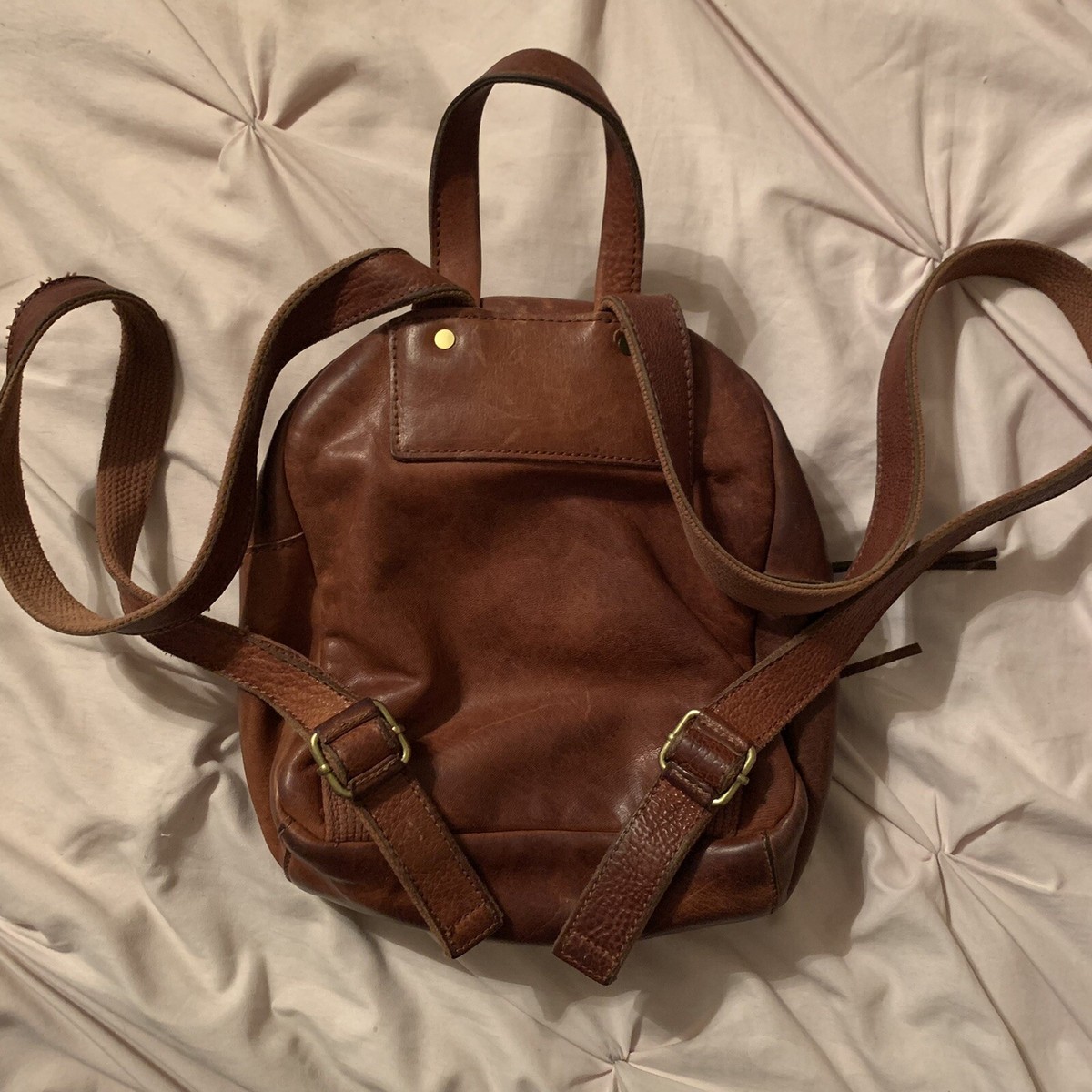 Madewell The Lorimer Mini Backpack One-Size English Saddle 