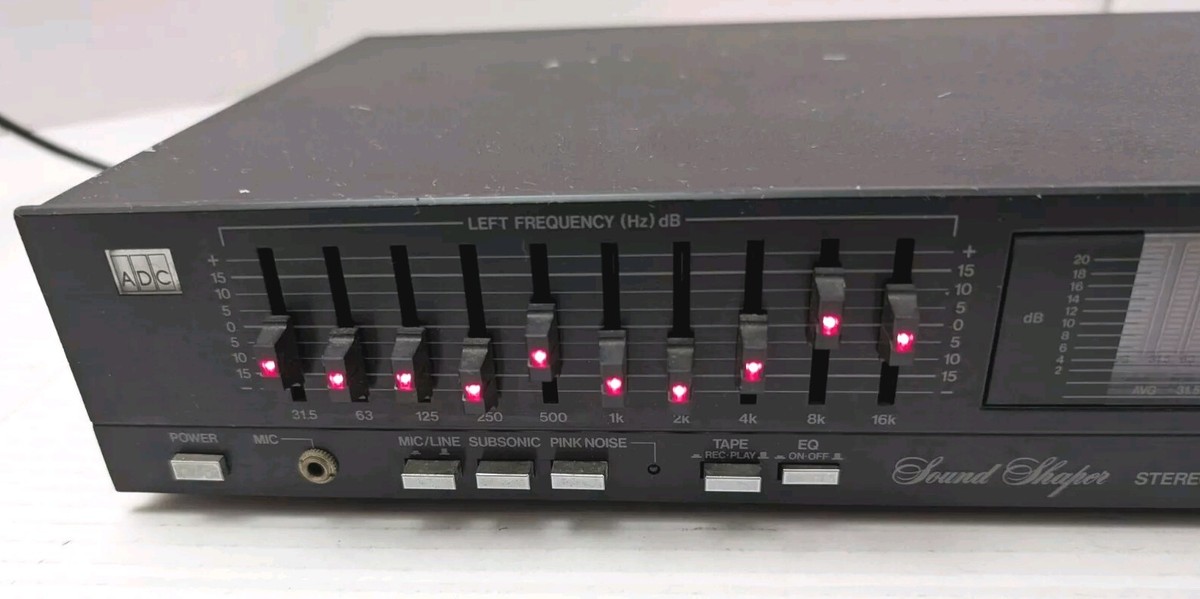 ADC SS-300SL グラフィックイコライザー - エーディーシー メルカリ