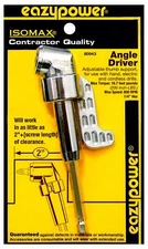 Eazy Power 80943 Angle Driver Attachment with 1/4 in. Hex Shank, assorted,