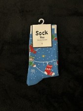 Sock You One size fits most socks Holiday Fun Cute Socks