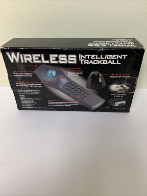 Vintage InterAct Wireless Intelligent Trackball 15 Foot 18 Button Remote SV-2020