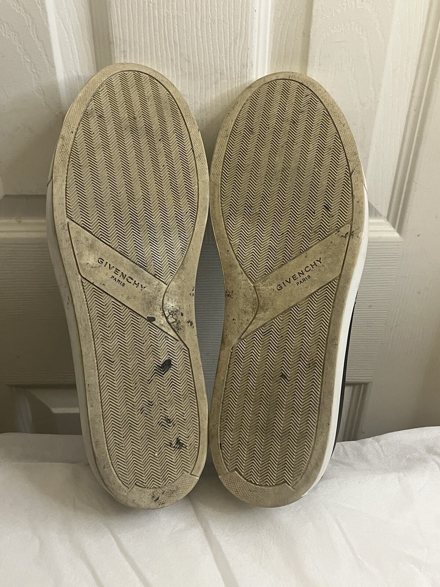 Givenchy Print Slip on Black Leather Sneakers Men\'s Size 42 Givenchy Print Slip on Black Leather Sneakers Men main image 3