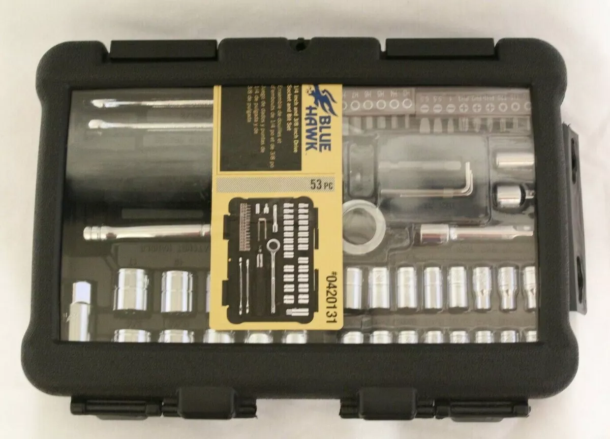 Blue hawk socket set deals