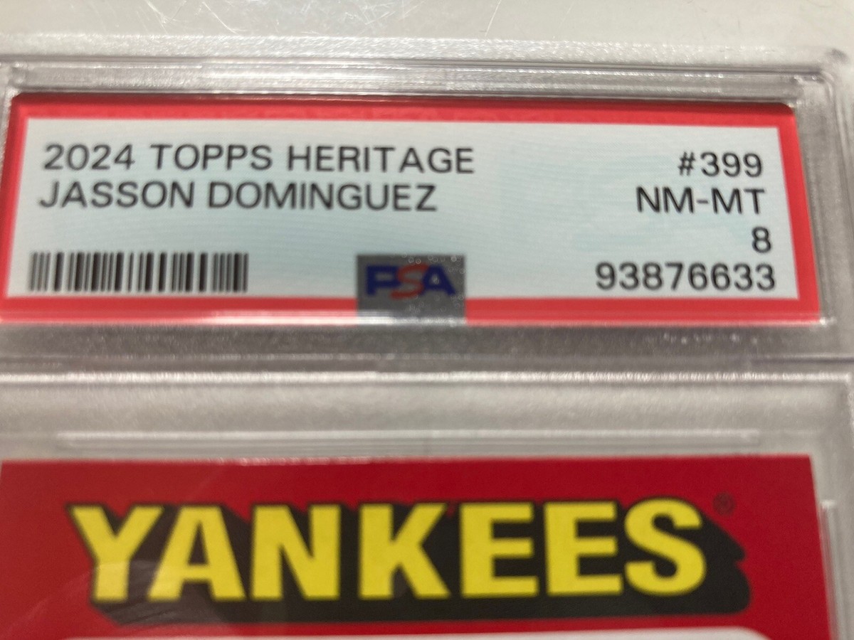 イ*ラ様 【最新版】TOPPS HERITAGE MLB ジェイソン・ドミンゲス 2024 Topps Heritage Jasson Dominguez Rookie Performers #RP