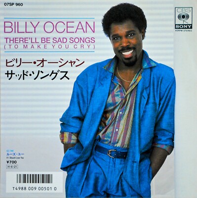 Billy Ocean there'll be sad songs 45rpm 7