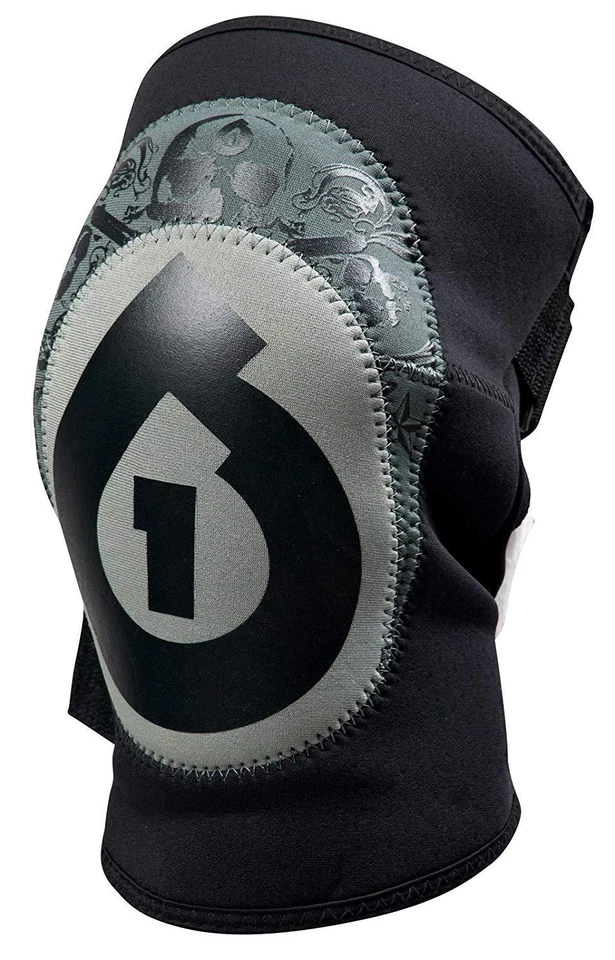 Par de rodilleras Six Six One pequeñas vegetales envolventes Mountain Trail BMX Foto 3 de 3