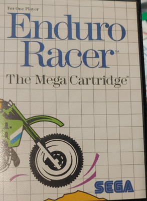 Enduro Racer (1987) Sega Master System (Modul Box) working classic