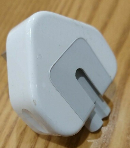 Genuine Volex Apple UK Adapter Converter Charger P/N 607-6315 AC 250V 2 ...