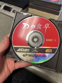 D's dining table Sega Saturn Japan Complete With Pictures Rare Htf