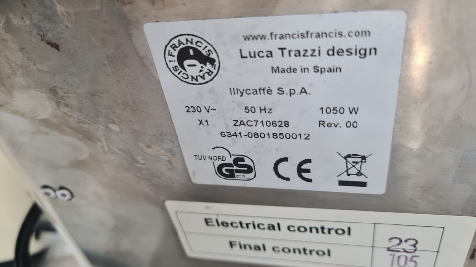 Francis Francis X1 Coffee Machine Espresso Coffee machine spares or