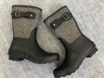 chooka herringbone rain boots