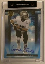 Carson Strong 2021 Super Glow Sports Inaugural First Ever Autograph