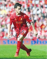 JESUS FERNANDEZ SUSO SIGNED AUTOGRAPHED 8X10 PHOTO LIVERPOOL FC SPAIN #2