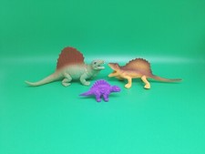 Vintage Dimetrodon Dinosaur Toy Animal Figure Set Jurassic Collectible Lot HTF