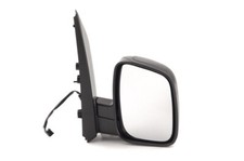 Außenspiegel passend für Fiat Fiorino Qubo 225 02/08- rechts Beifahrers. schwarz