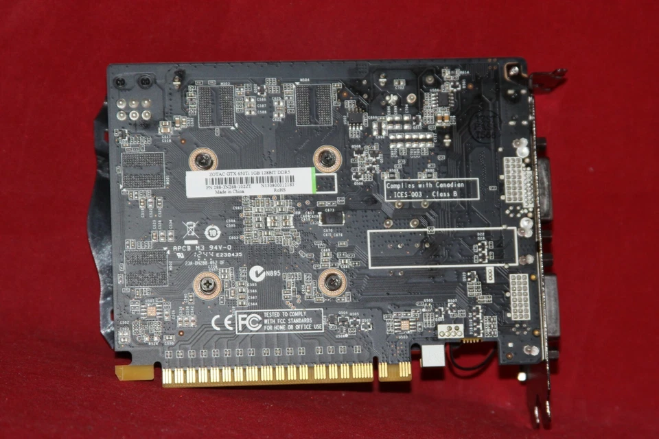 Zotac Nvidia GeForce GTX 650Ti 1GB 128BIT DDR5, PCI Express Graphics Card - Image 2 of 4