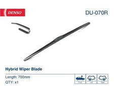 DENSO Hybrid Balai d'essuie-glace pour TOYOTA Yaris 3/5 portes (P13) 700mm