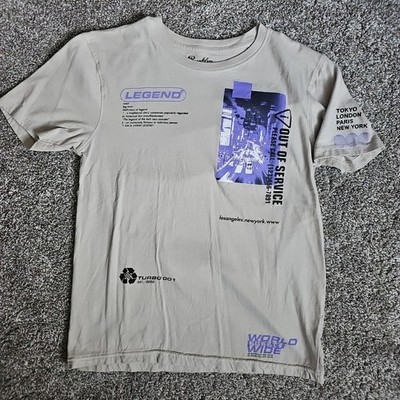 Brooklyn Cloth Size Small Legend World Wide Short Sleeve T Shirt Los Angeles/NYC