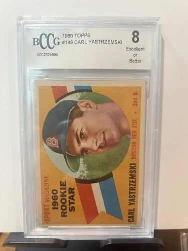 1960 Topps - Sport Magazine 1960 Rookie Star Carl Yastrzemski #148 (RC)