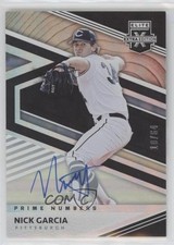 2020 Elite Extra Edition Prime Numbers B Signatures /64 Nick Garcia #79 Auto 2a9