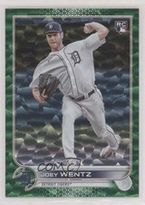 2022 Topps Update Green Foil 361/499 Joey Wentz #US295 h3a