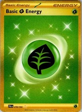 Basic Grass Energy 278/193 Paldea Evolved Ultra Rare Gold NM Pokemon TCG