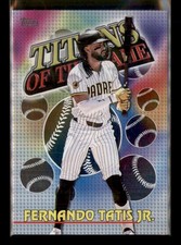 2026 Topps #TOG-19 Fernando Tatis Jr. Titans of the Game The BallCap Exec