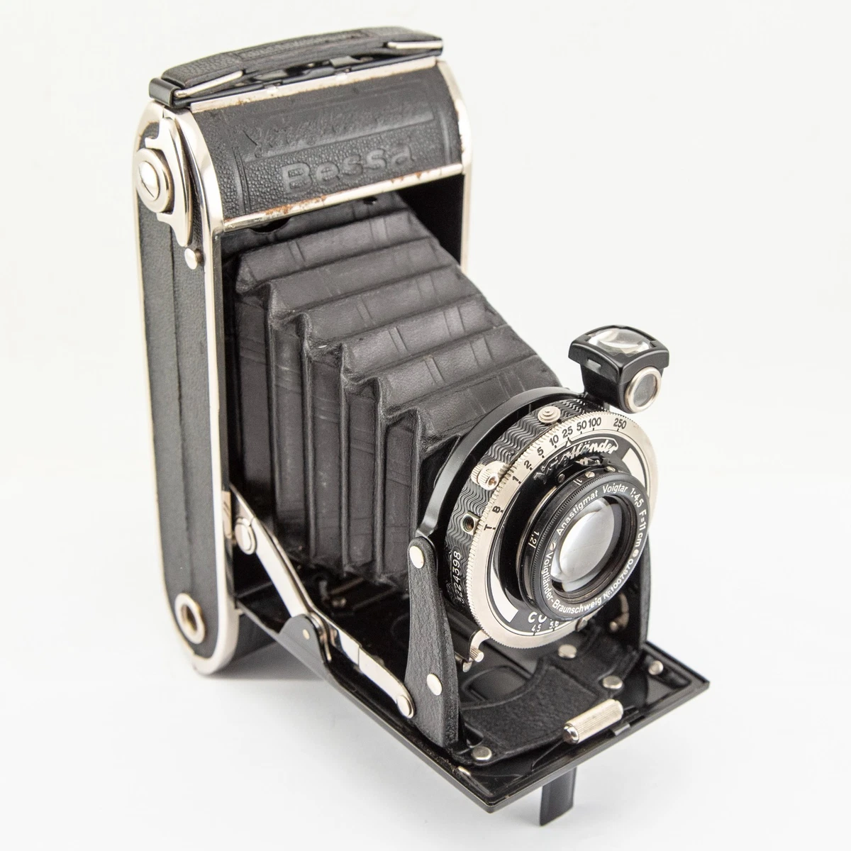 Appareil Photo Ancien à Soufflet AGFA X4 – État Variable (Occasion)