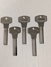 Yale Superior Key Blanks Uncut  Security Cylinder Flat Dimple Groove Pack of 5