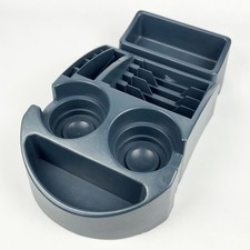 Vintage Center Console Car Organizer Cup Holder Coin Tray Cd Cassette Holder