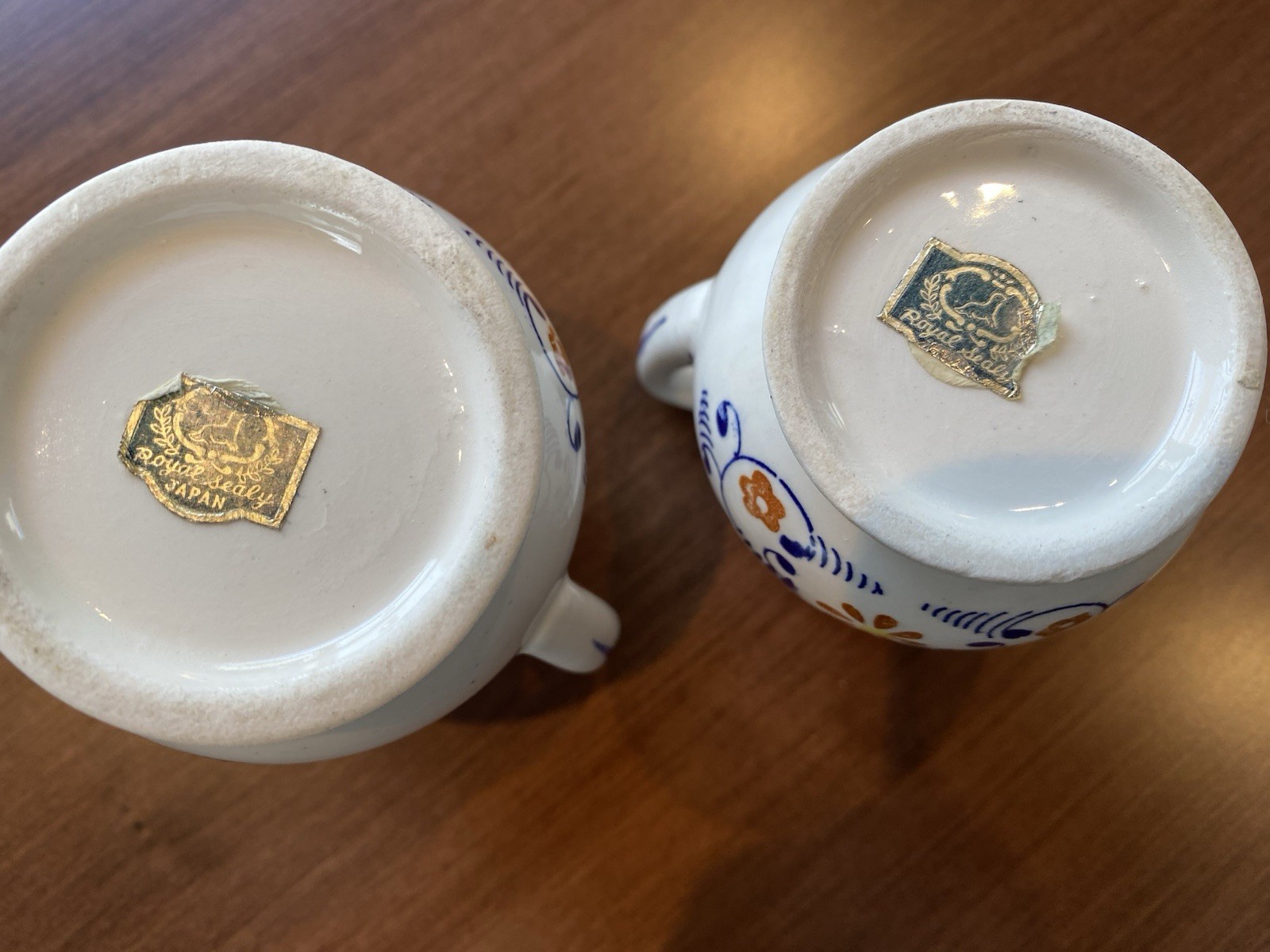 Vintage Blue & White Royal Ceramic Canister Set – 16 Pieces - Royal Sealy