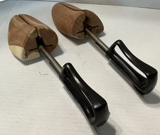 Vintage Florsheim Rochester Travel Tree Shoe Keepers Stretchers Cedar Wood #5