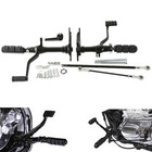 Black Forward Controls Linkage Set for Harley-Davidson XL 883 Sportster 91-03