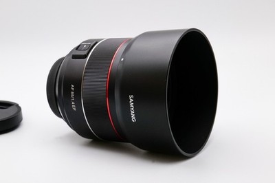 Objektiv von Samyang F1.4  85mm AF  kompatibel mit Canon EF