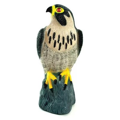 Bird-X Visual Bird Repellers,  Decoy  Bird-X  706069145224 Plastic Gray/Yellow