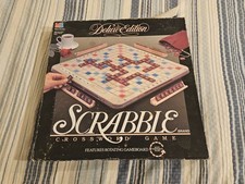 1989 Scabble Deluxe Edition with Rotating Turntable